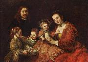 Rembrandt, Familienportrat